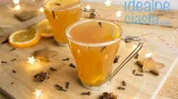 herbata z pomarancza i imbirem