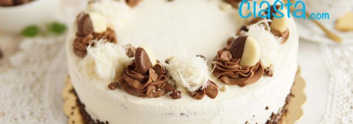 tort czekoladowo-chalwowy