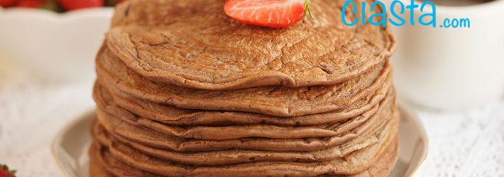 puszyste Brownie pancakes