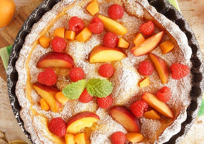 pieczony naleśnik Dutch baby