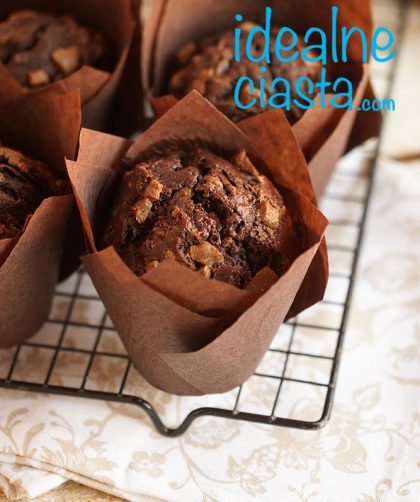 muffinki bardzo czekoladowe